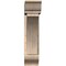 Ekena Millwork Thorton Traditional Smooth Bracket w/ Offset Brace, Douglas Fir, 7 1/2"W x 28"D x 32"H BKT0806X28X32THR01SDF - alternate 2